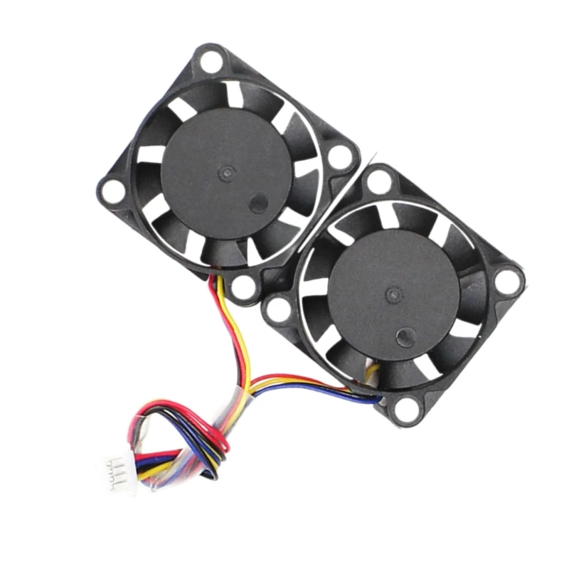 Эффективный охлаждающий вентилятор с ШИМ 3007/2507/4010 для платы RPI5, сохраняет компьютерную плату прохладной, Прямая поставка