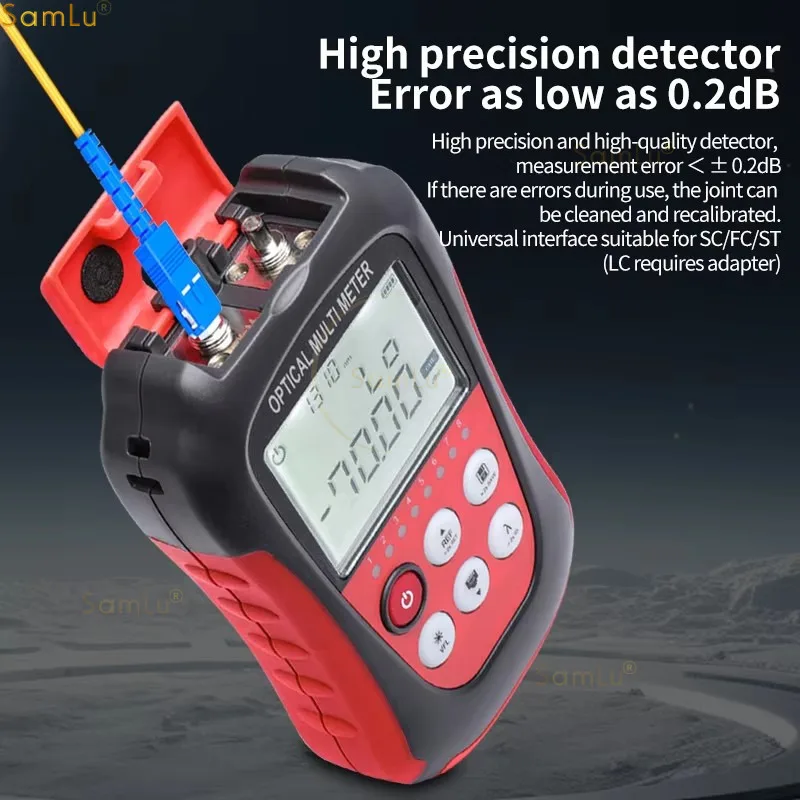 4 in 1 Power Meter Multifunctional Optical Pen Tester Disconnected LAN Cable Failure Tester Network Cable Test