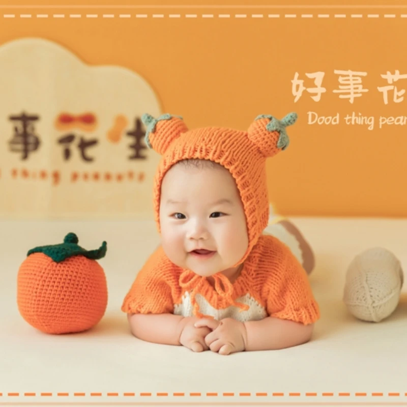 100 Days Baby Theme Photography Clothing Good Peanut Cinema Photography Clothing New Childrens Cinema Photography Baby 신생아