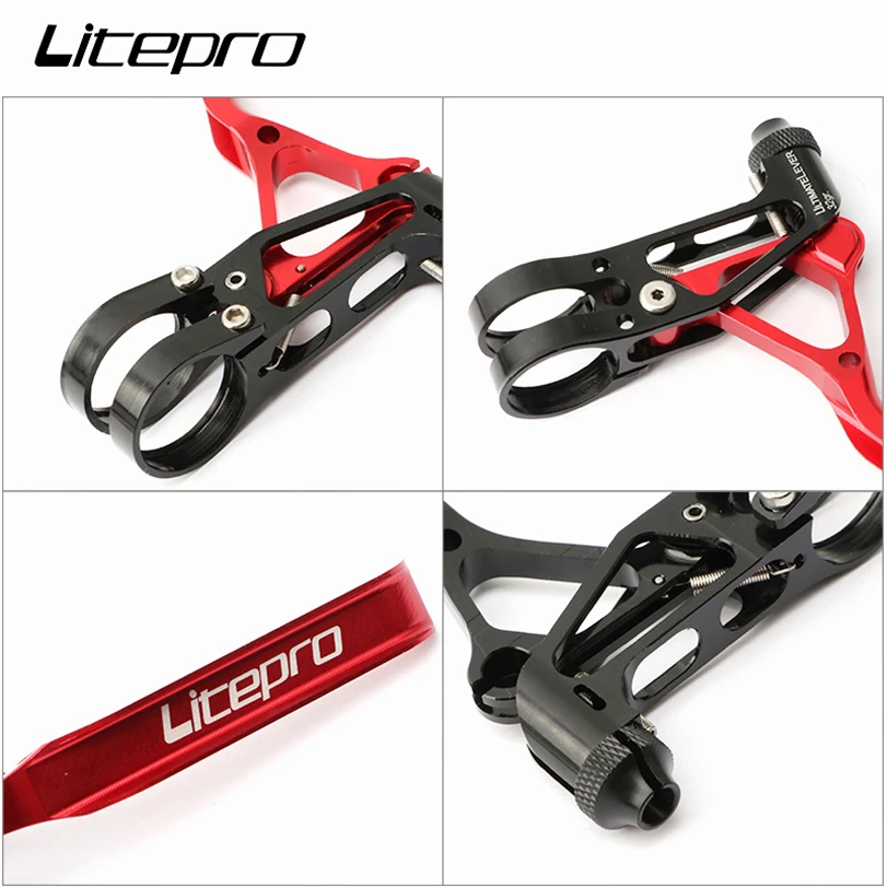 Litepro MTB Mountain Bike Folding Road Small Bicycle Ultra Light V Brake Hand Levers CNC 64g