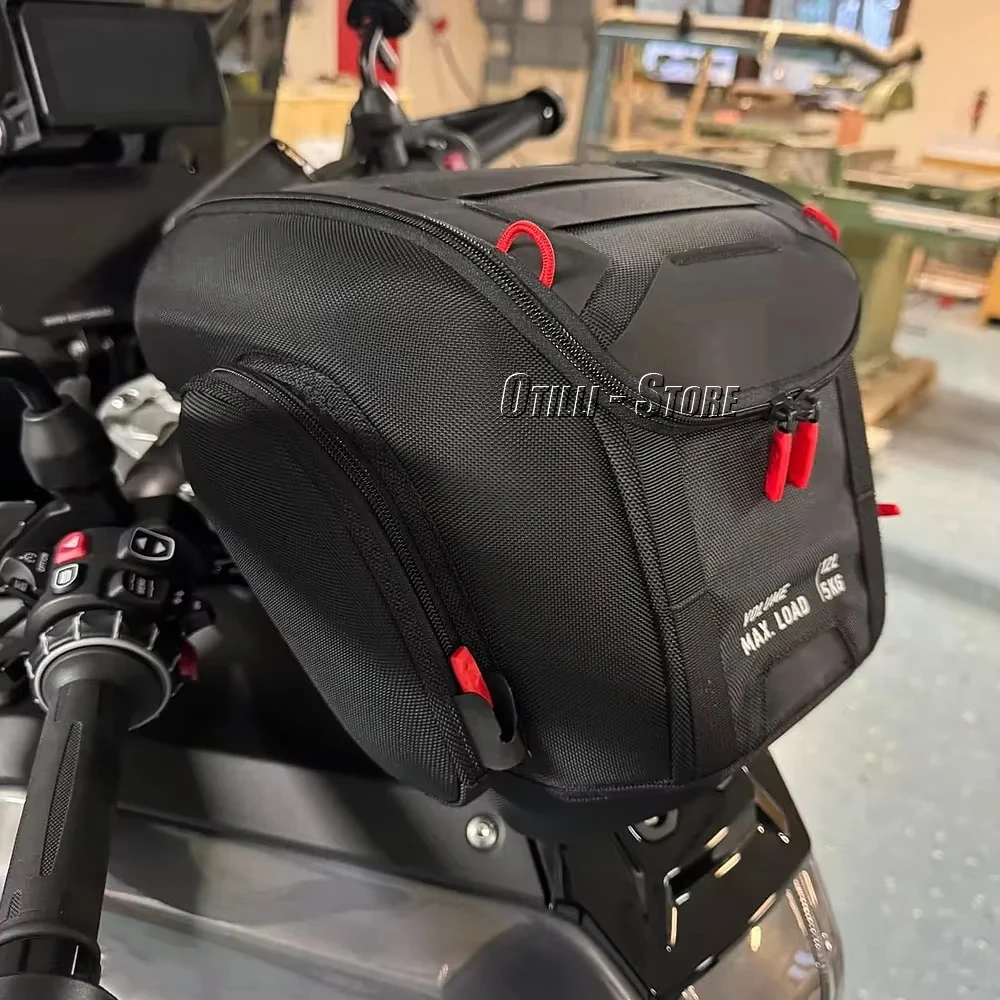 Moto 12L Borsa Da Carro Armato Bagagli Zaino Impermeabile Kit Blocco Rapido Nero Per BMW R1300GS ADV R 1300 GS Adventure 2024 2025