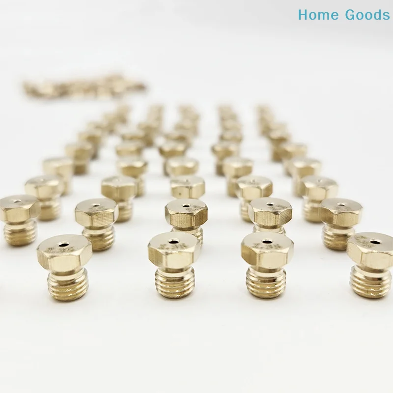 preferredUniversal LPG Gas Hob Conversion Nozzles 2Pcs Durable Brass Burner Jets for Household Kitchen Gas Stove Partsproduct