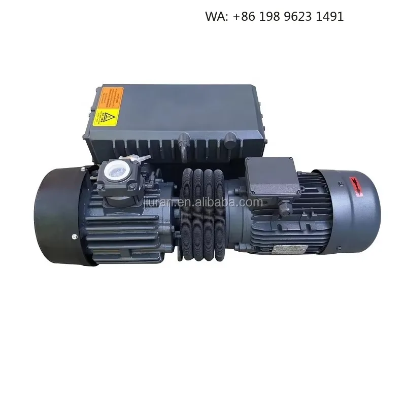 High Flow 4HP 100m3/h Single Stage Rotary Vane Vacuum Pump Stable Suction Device for Industrial Packaging  Use