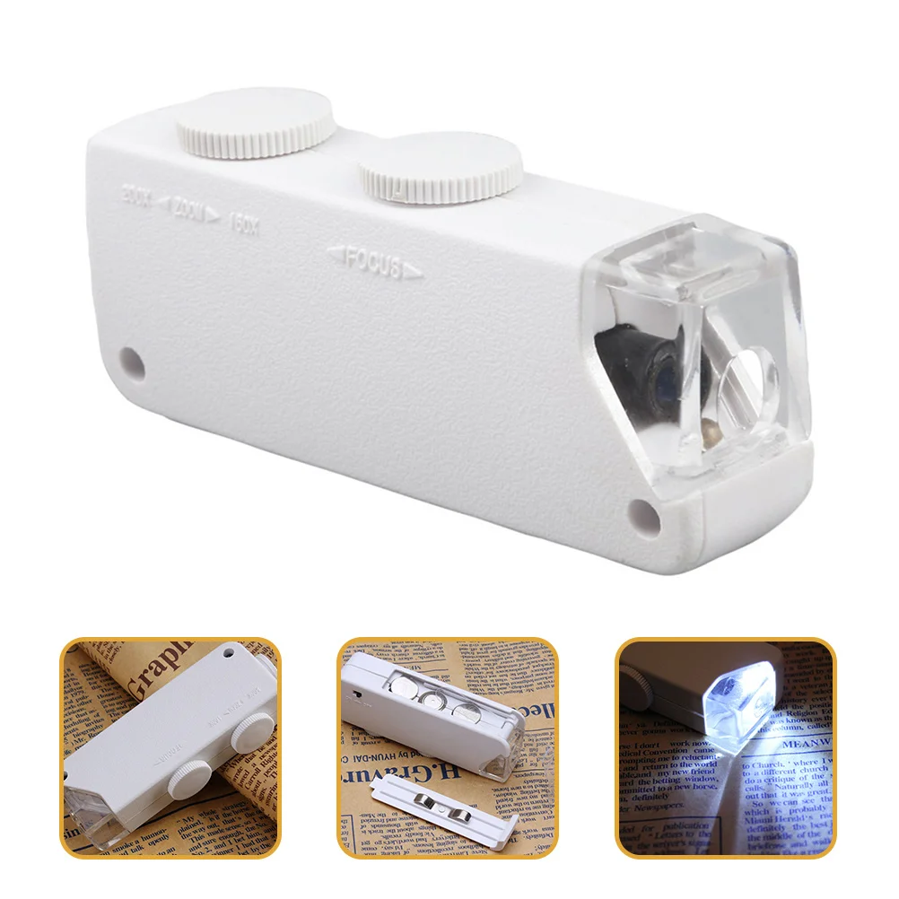 

Регулируемая лупа для смартфона, микроскоп, 160x-200x HD объектив, прочная, гибкая, легкая, портативная лупа для мобильного телефона