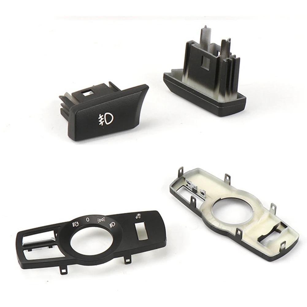 DGR-eCar ヘッドライトスイッチカバー ヘッドライト調整パネル BMW 5 シリーズ 7 シリーズ用 61319192744   内装変更、