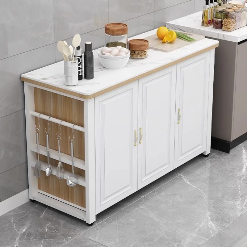 

Slate Storage Durable Sideboard Solid Wood Storage Multi-storey Household Cupboards Elegant E Semplica Dining Room Furniture