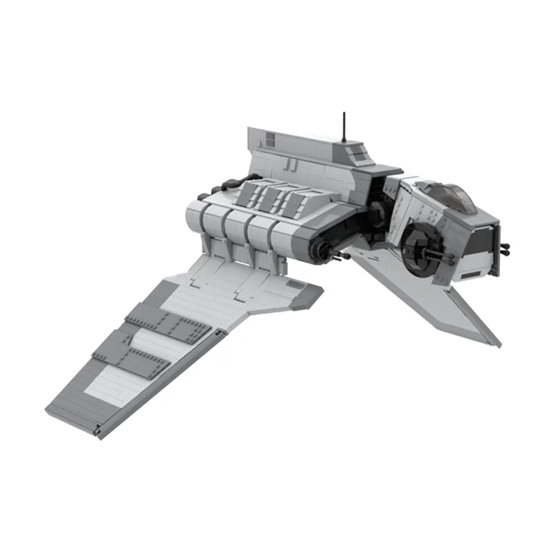 

MOC 3484 Parts Building Blocks Celebrity Movie Star Attack Space Shuttle DIY Creative Children's Toy Birthday Gift Fighter Model