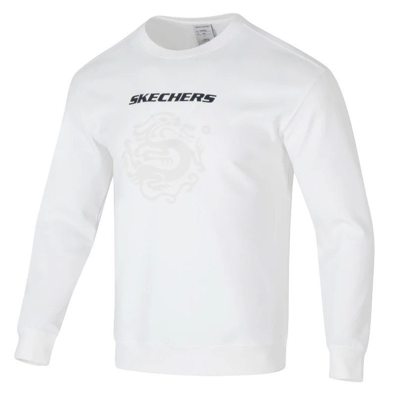 

Skechers Casual Sweatshirt Men's Comfortable Loose Pullover Outdoor Sports Running Top P124U033-00Qf