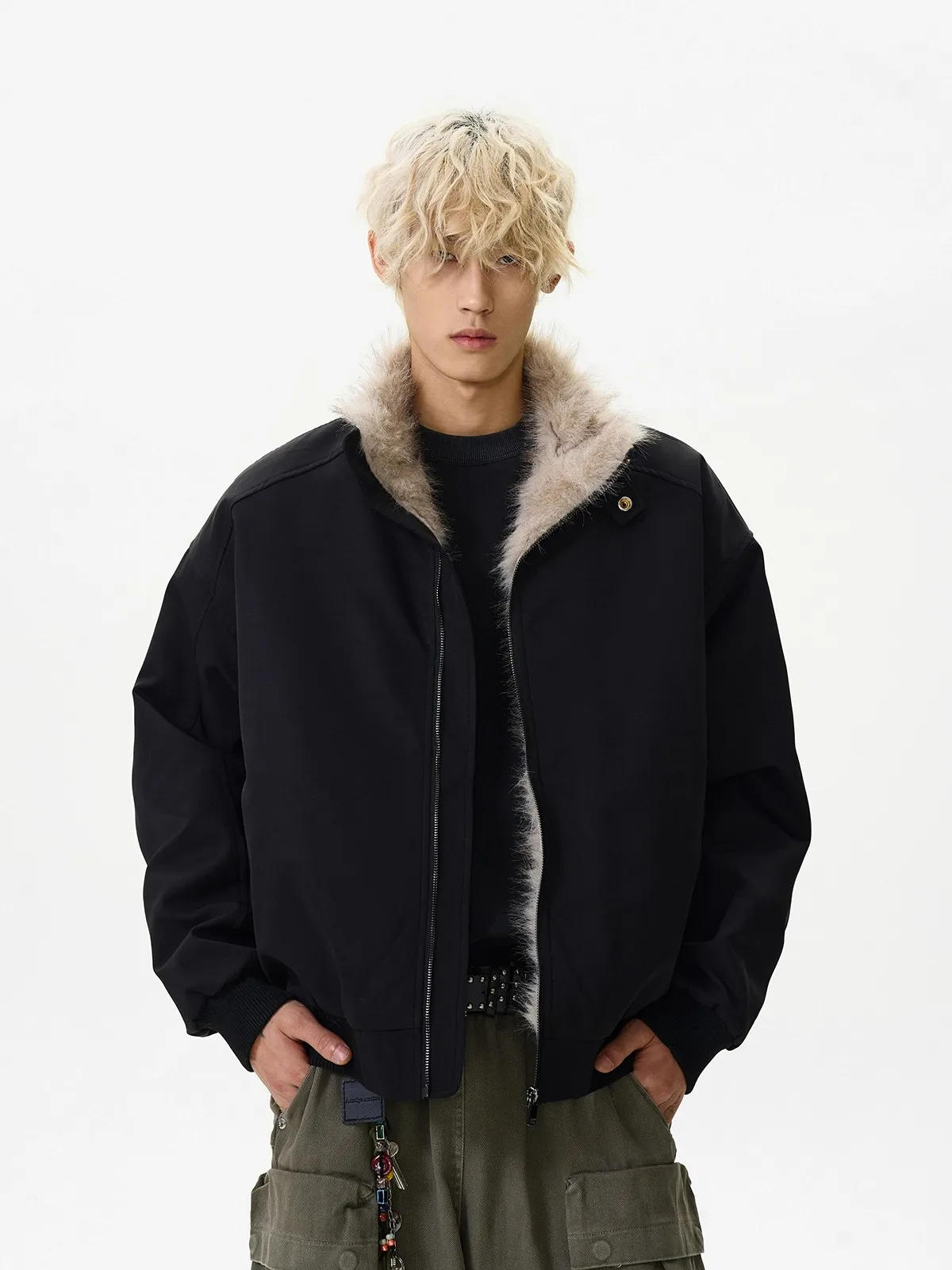 

Утепленная куртка Cleanfit American High Street из хлопка с комбинированным воротником для мужчин и женщин, зимняя теплая модная верхняя одежда