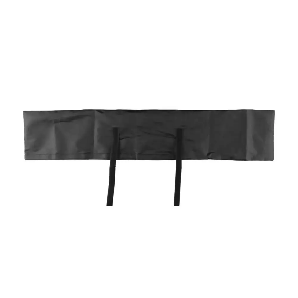 Waterproof Bike Handlebar Protector Maintenance Double Straps Handlebar Protective Cover Black Dustproof Riding Gear Cover