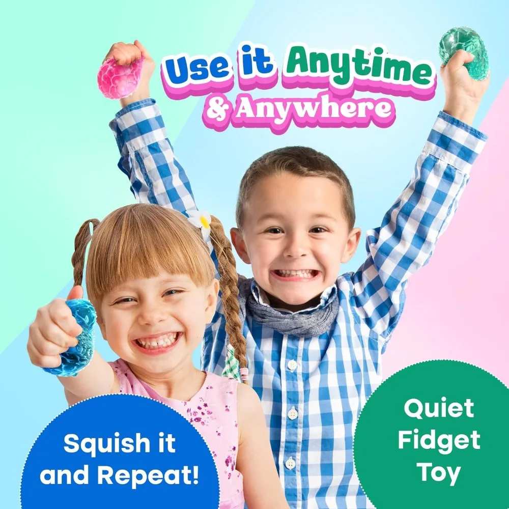 Balle anti-Stress douce, jouets spongieux pour adultes et enfants, jouets sensoriels pour soulager l'anxiété, autisme tdah, balle à presser à Texture ondulée
