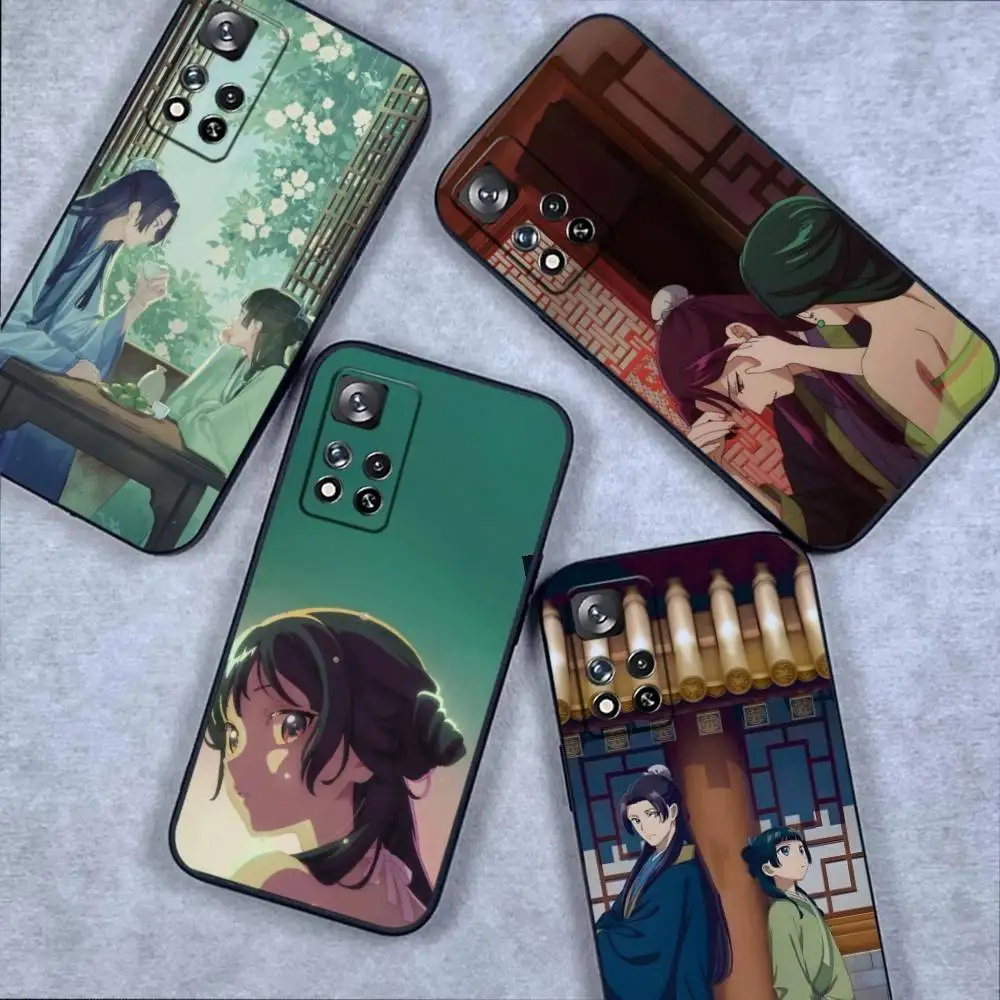 

The Apothecary Diaries Maomao Phone Case For Samsung S 25,24,23,22,30,21,10,9,Ultra,Plus,Lite,FE,4,5G Black Soft Case