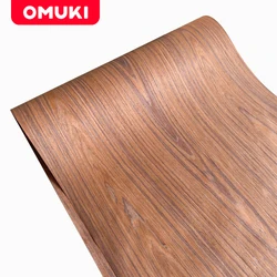 OMUKI Purple Oak Wood Veneer Furniture Cabinet Speaker Handmade DIY Wooden Crafts