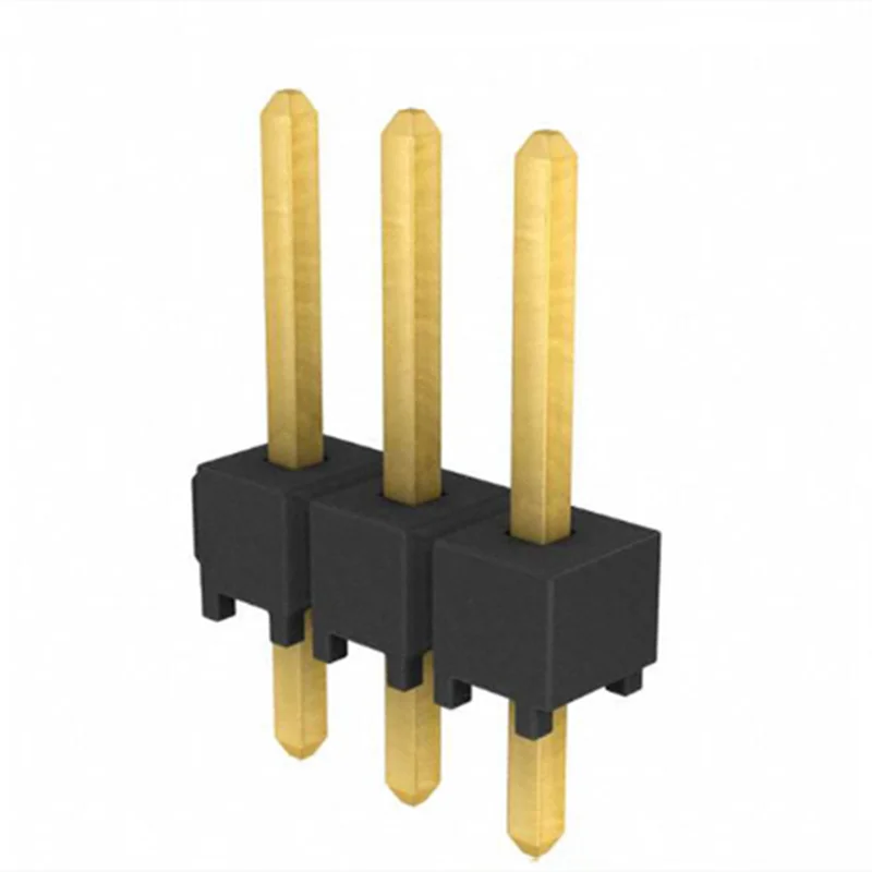 Conector macho do Pin da única fileira, suporte do Pin, no estoque, TSW-103-07-G-S, 2.54mm, 3Pin, 10 PCes pelo lote