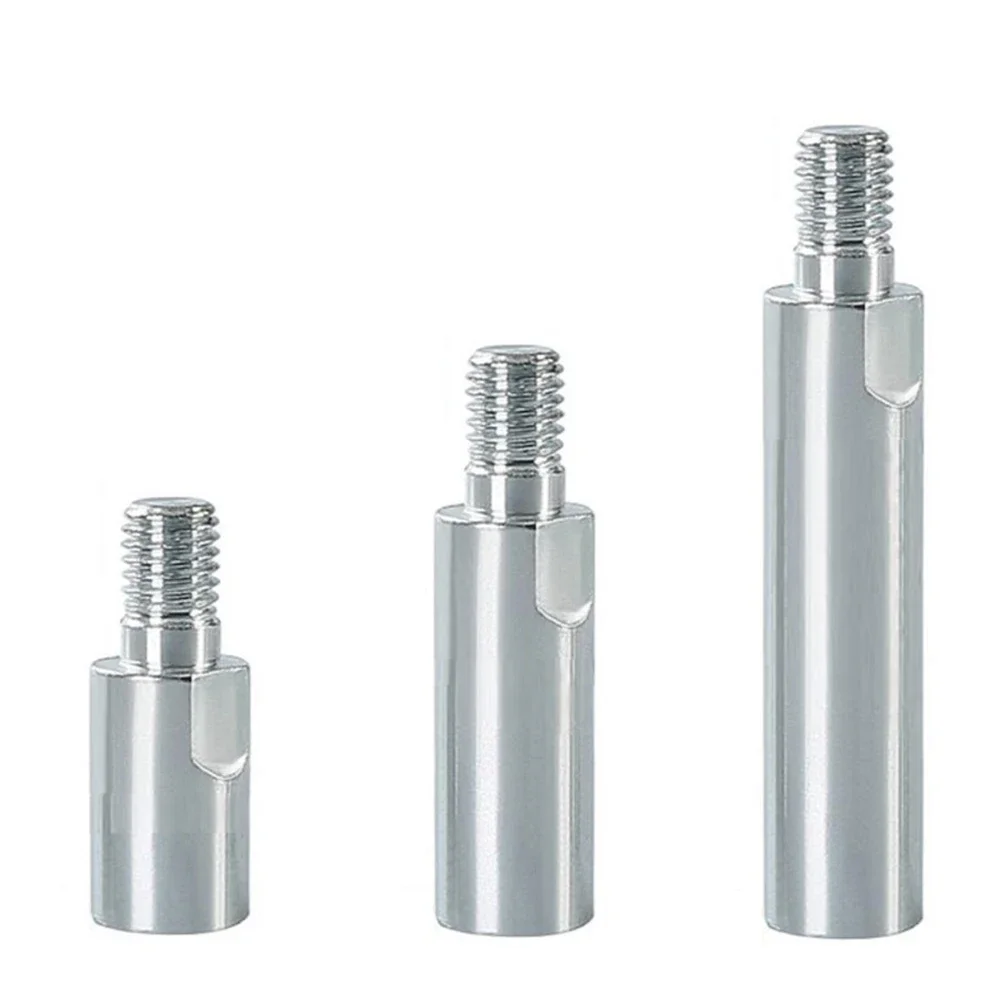 3pcs Angle Grinder Polisher Extension Connecting Rod 40/60/80mm M10 Thread Adapter Shaft For Angle Grinders Polishers  Access