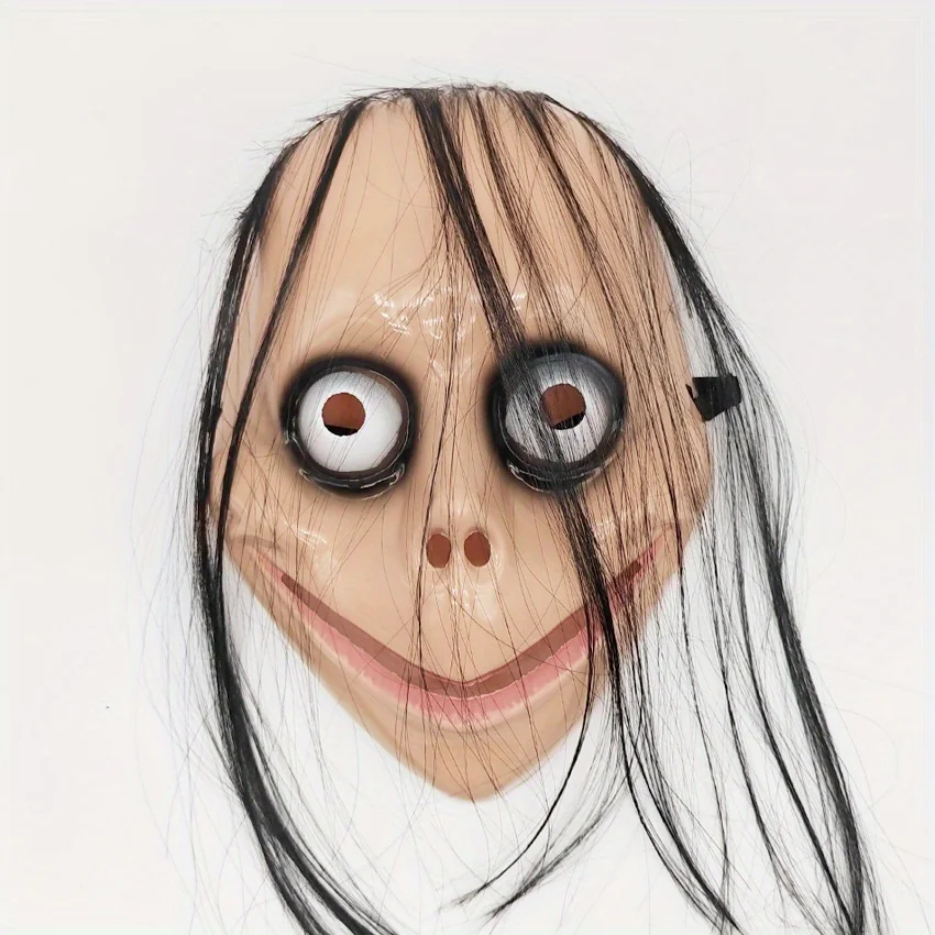 기묘한 머리로 장식 된 무서운 마스크, 큰 입 유령의 집 공연 및 파티 장식, 완벽한 할로윈