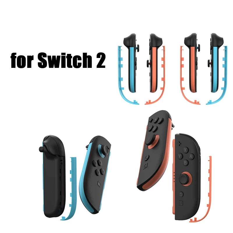 Dekorationsstreifen Ersatz für Switch 2 Joy-Con Controller Gehäuseplatte für Joy Con Frontplatte Abdeckung Zubehör
