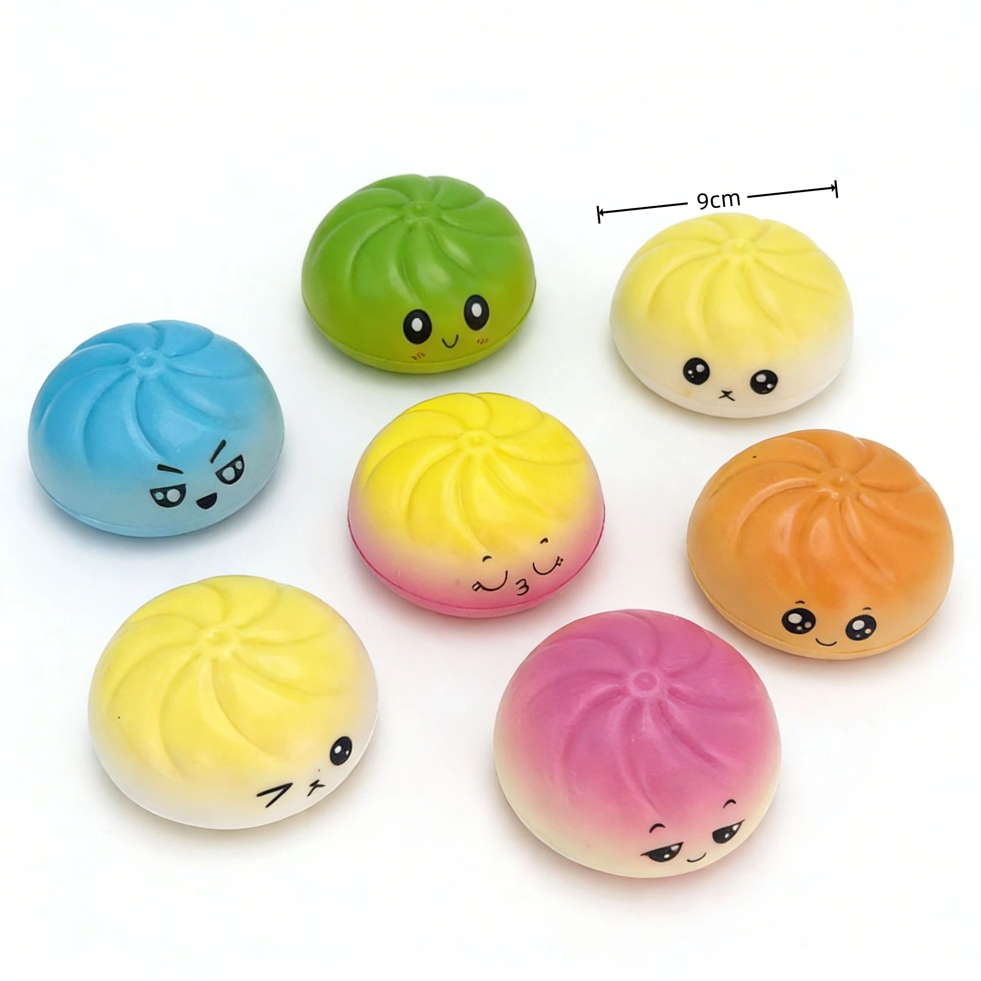 Pu Toy Soft Simulation Squishy Stress-Relief Gad Small Steamer Model for Hand-Squeezing Stress Relief (Package Style Is Random)