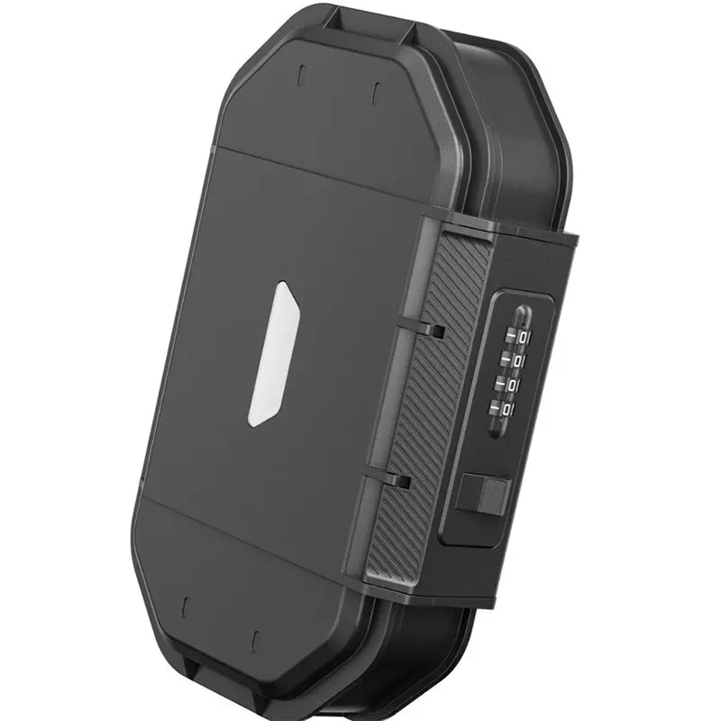 [NEW A09R!】 Safe Lock Box Waterproof 4-Digit Combination Travel For Outdoor Pool For Phone Secure With Removable Stee