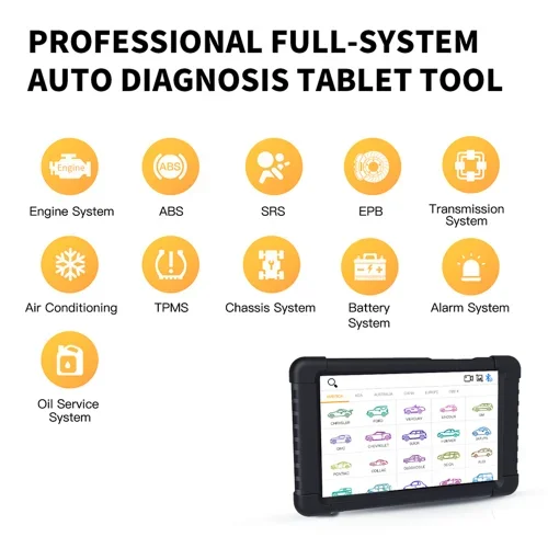 Humzor NexzDAS Pro 10inch Tablet Full System Auto Diagnostic Tool Professional OBD2 Scanner with IMMO/ABS/EPB/SAS/DPF/