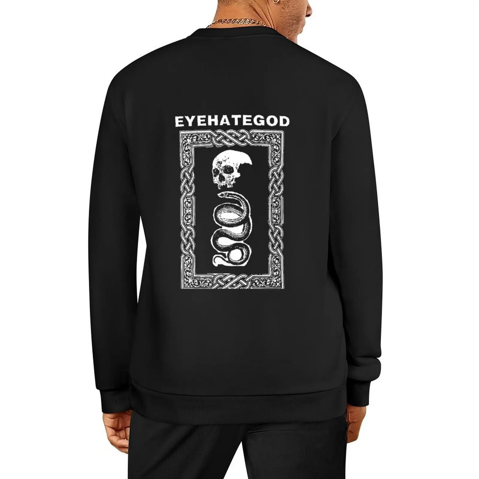 

Eyehategod Pullover autumn clothes men's sweat-shirt set korean style clothes clothes for men sweatshirt male
