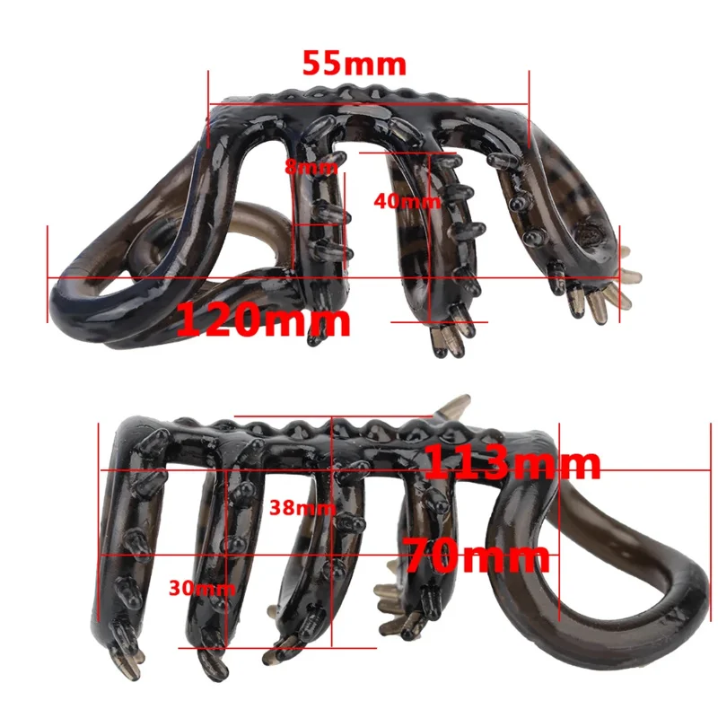 男性用オナニー器具、エロティックなセックストイ、ストラップオン、スパイク付きペニスリング、男性用コックストレッチャー、睾丸ロック、射精遅延グッズ