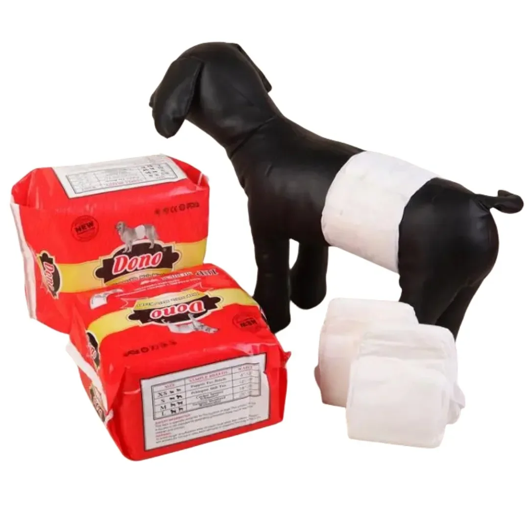 Universal Male Dog Diapers Highly Efficient Water-absorbent Anti-menstrual Leakage Dry Disposable Sanitary Underwear Pet Diapers