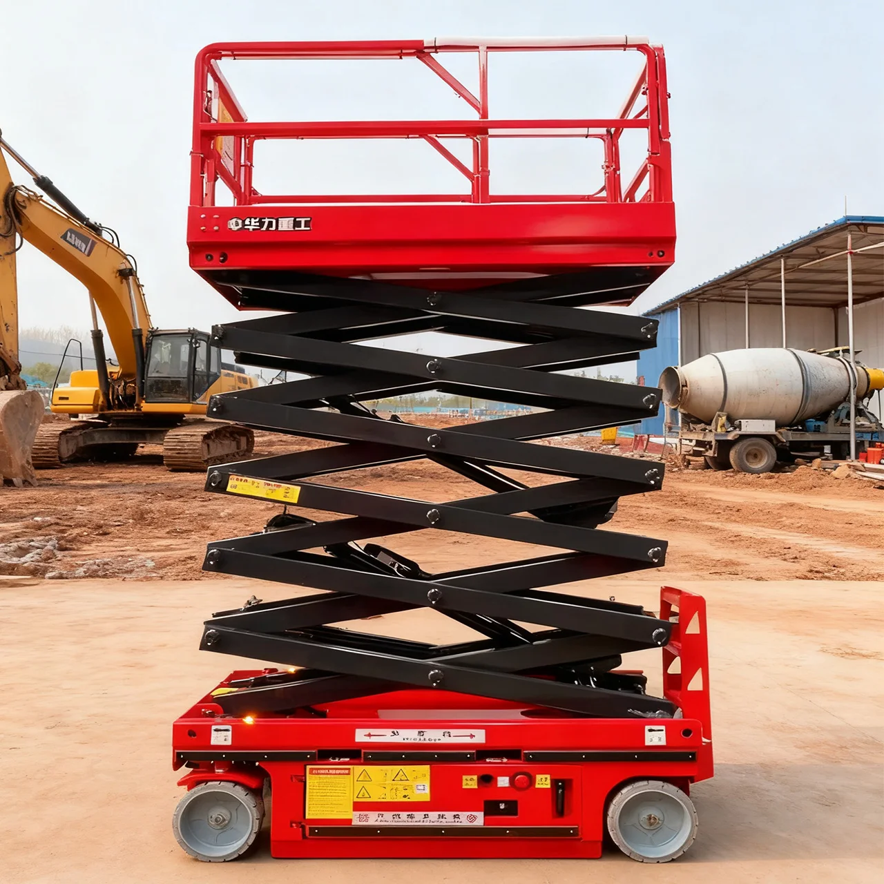 Portable Scissor Lift Discount Price Electric 4-16m Aerial Lift Work Platform Mobile Scissor Lift for Warehouse With CE