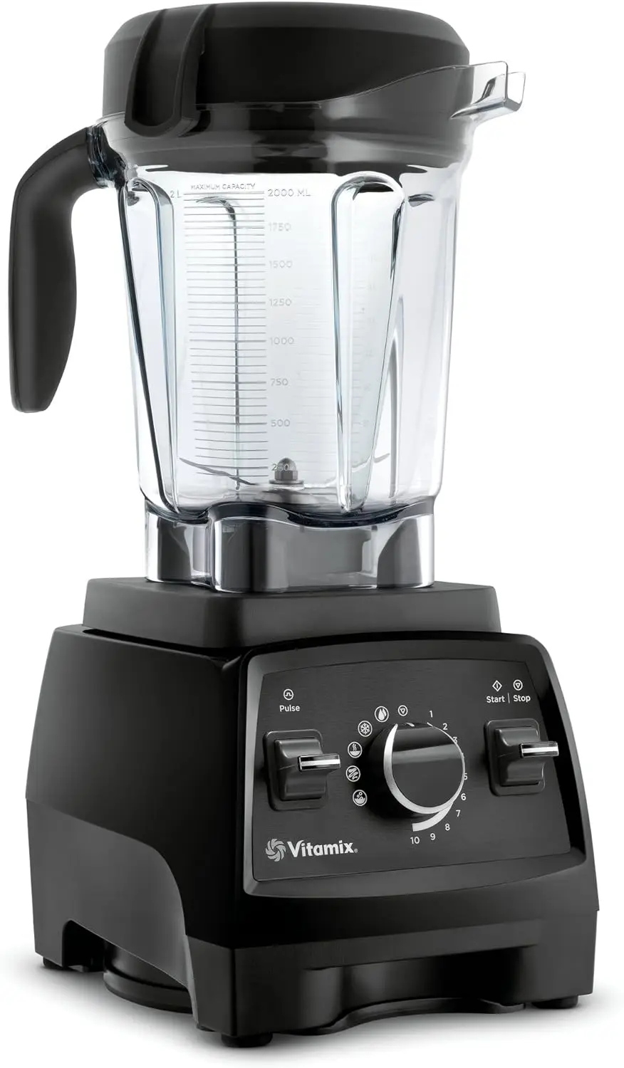 

Vitamix Professional Series 750 Blender, Professional-Grade, 64 oz. Low-Profile Container, Black, Self-Cleaning - 1957