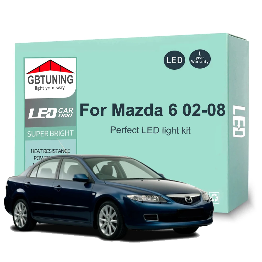 17Pcs Canbus Led In…