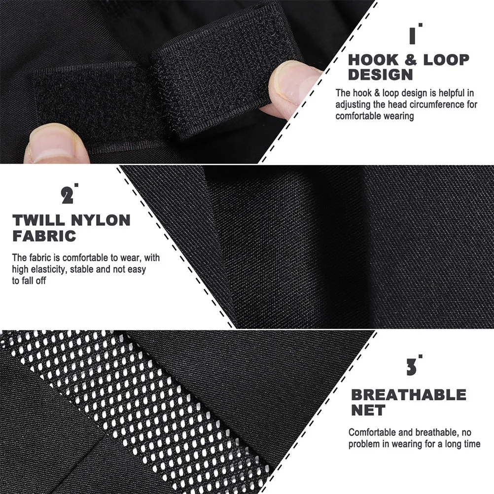 Chapeaux de Chef légers, casquette de travail formelle pour hommes et femmes, en café, Barbecue, hôtel, casquette de protection en maille respirante, 2 pièces