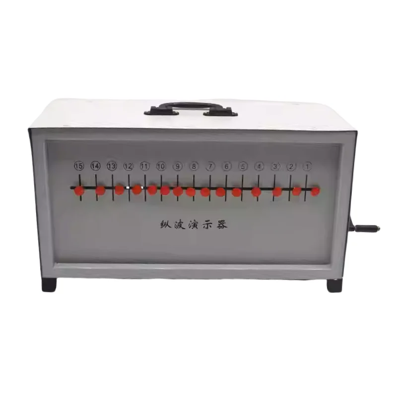 Longitudinal And Transverse Demonstrator Box Type Longitudinal And Shear Wave Wave Physics Experiment Equipment