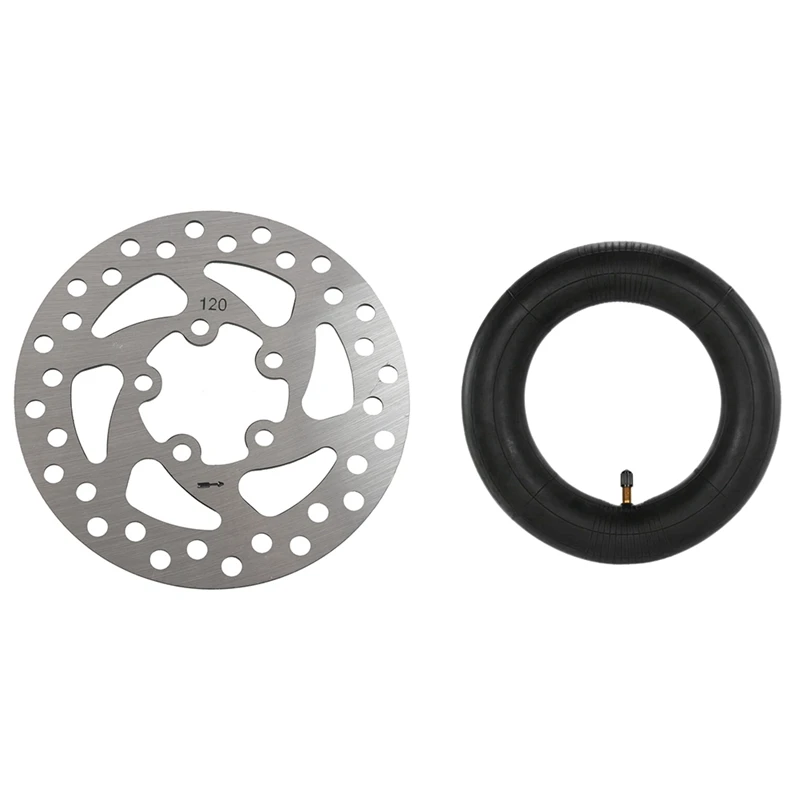 

12Mm Electric Scooter Brake Disc With 10 Inch Electric Scooter Tire Tyre 10X2 Inflation Wheel Tyre Inner Tube