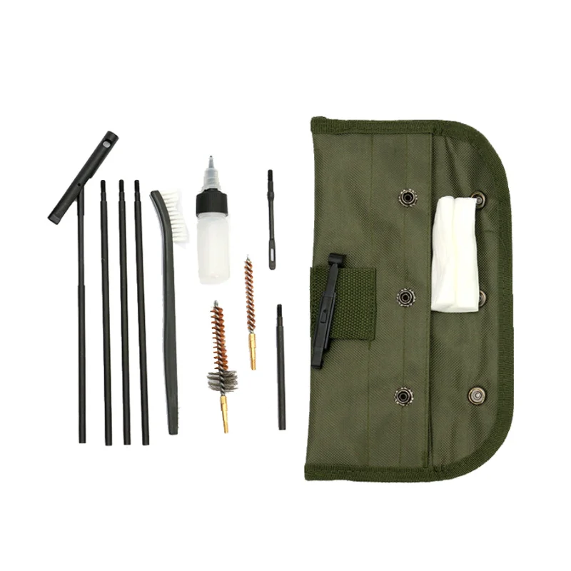 AR15 M16 Gun Cleaning Kit Mat For all Carbine Rifle Ruger 10/22 .22 .223 .308 Boresighter Variants Tactical Rifle Gun Brushes