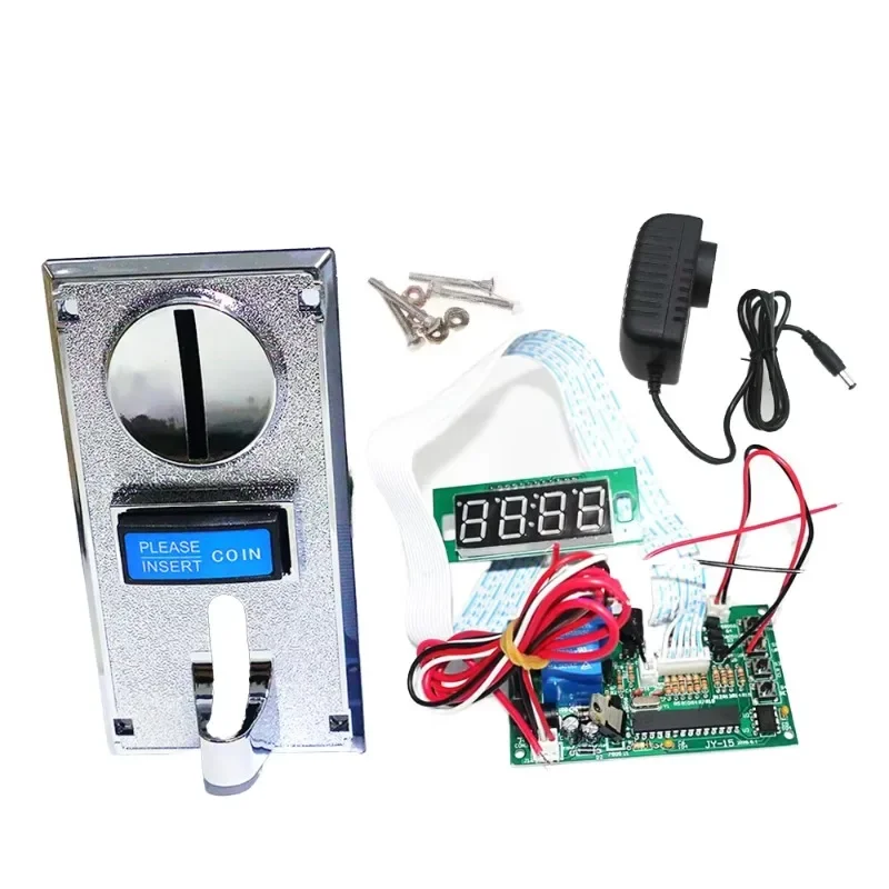 Timer Coin Selector 12v Power Adapter Board Multi-coin Time Control Vending Machine