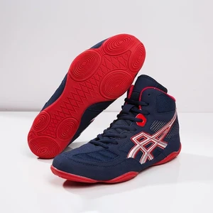 Giày đấu vật chuyên nghiệp cao cấp dành cho nam và nữ, quần vợt quyền anh, giày huấn luyện, đen và xanh, nhẹ, phòng tập thể dục, cỡ 33-45, 2021 12 Giày thể thao bán hàng chính để chiến đấu với quyền anh - №1