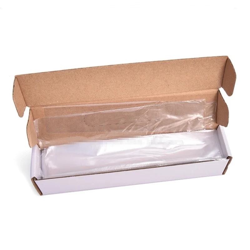 

500Pcs/Box Dental X-Ray Sensor Sheath Cover Disposable Intraoral Sleeve Material Poly Cover Bags Transparent Dentist Accessories