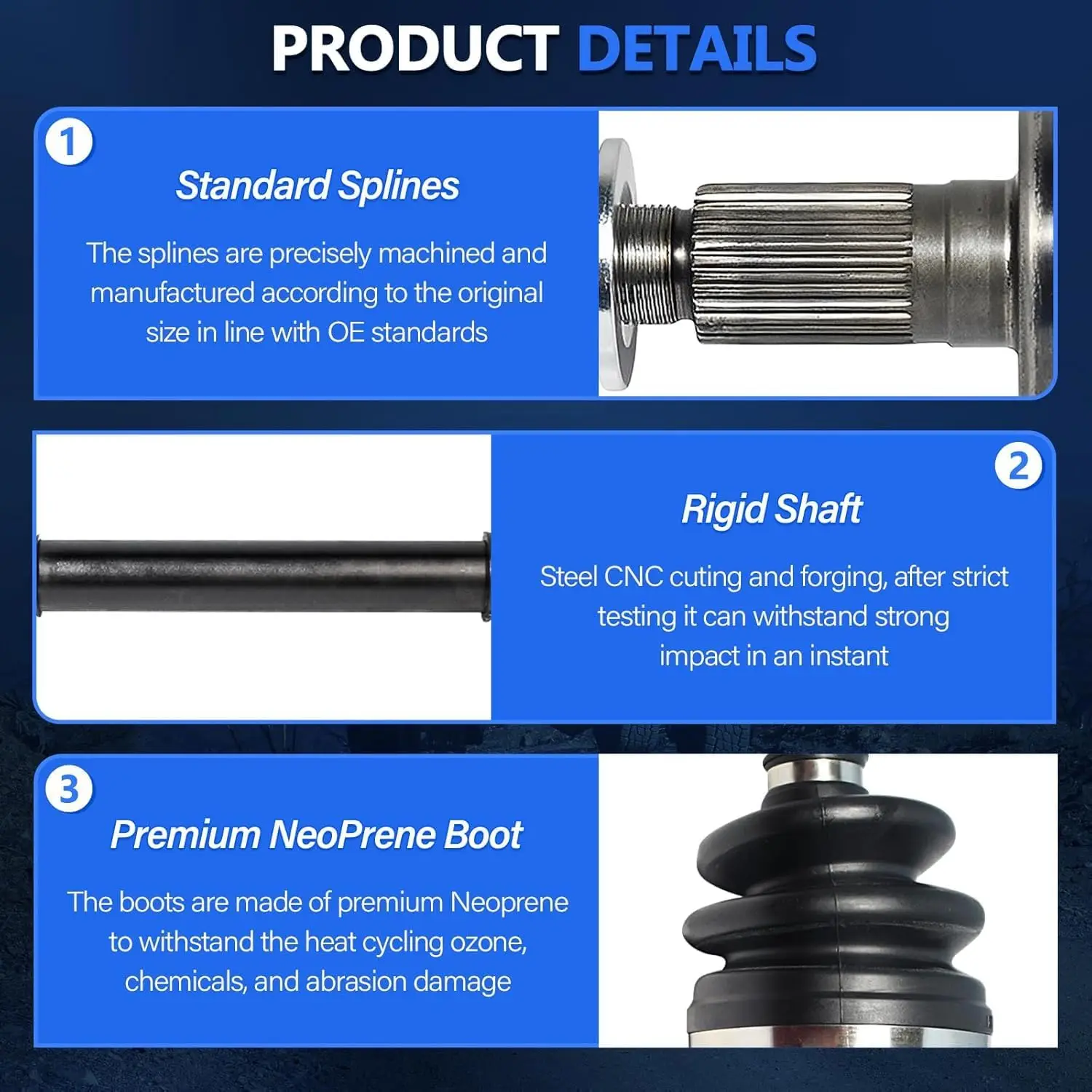 CV المحور الأمامي 4WD صالح ل Ram 1500 2012 2013 2014 2015 2016 2017 2018 2019 2002 2021 2022 Ram 1500 Classic 2019 2020