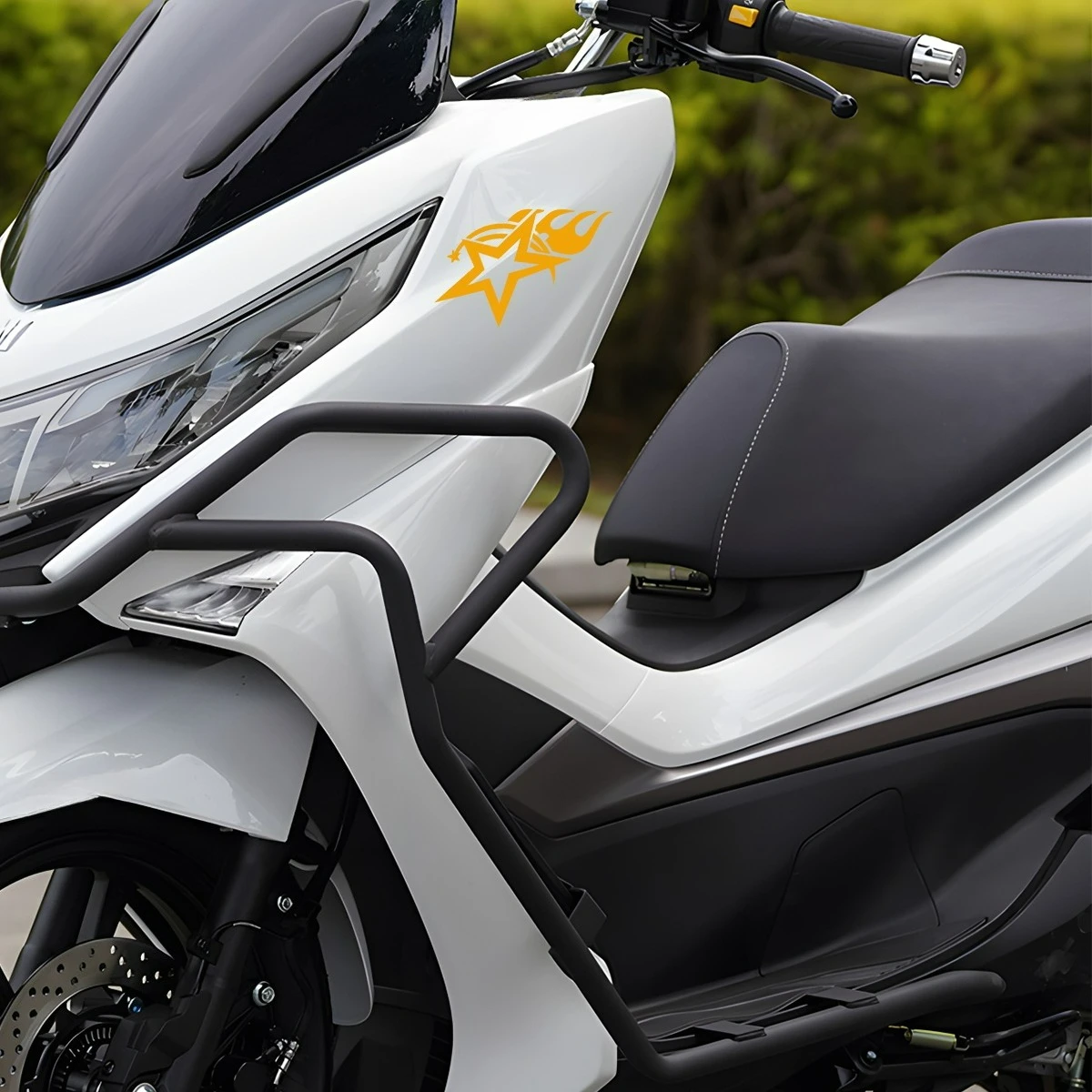 3D Motorcycle Stickers Tank Side Strips Logo Flame Emblem Racing Fairing Accessori Decals For ​T-MAX TMAX 500 TMAX 530 TMAX 560