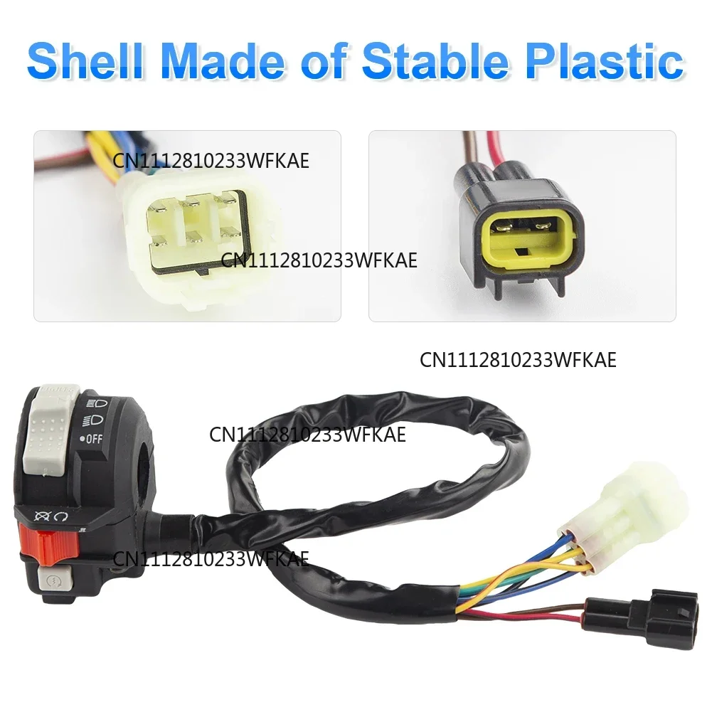 For Yamaha Handlebar Headlight Starter Switch For Raptor 350/660 Grizzly 350/400/660 Kodiak 400/450 Replaces 5LP-83973-01-00