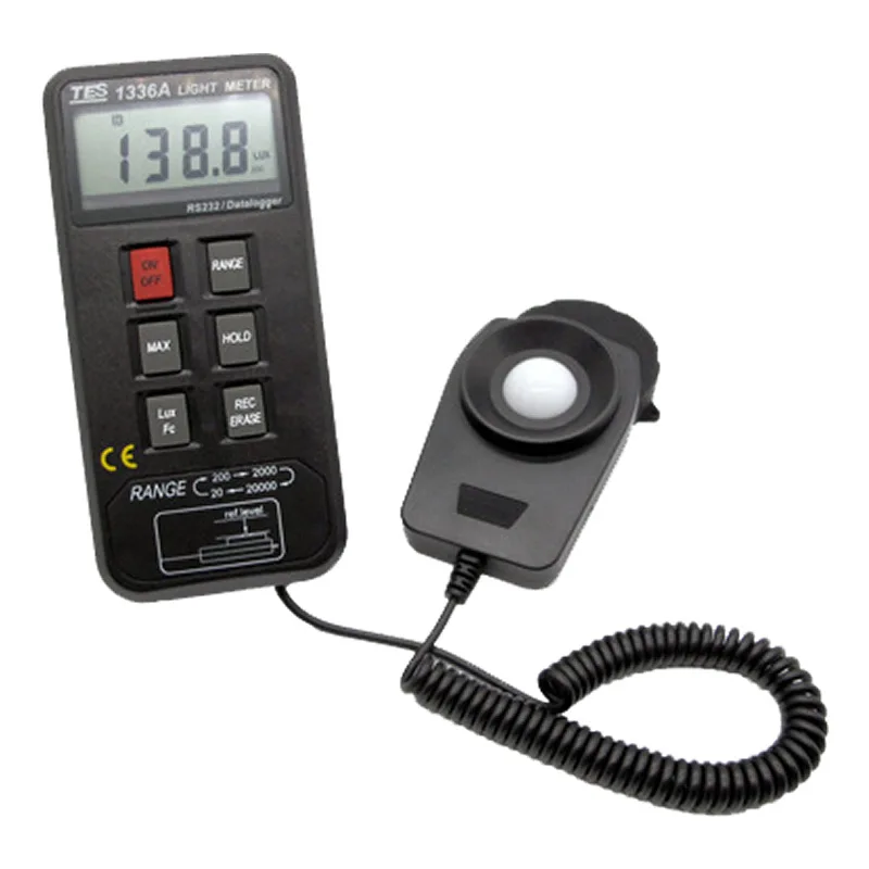 TES-1330A/1332A/1336A Illuminance Tester Digital Lux Meter