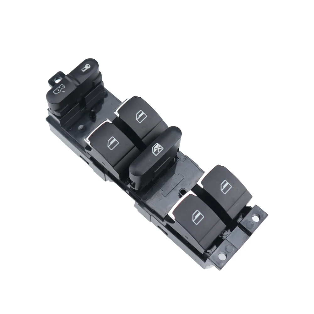 

Chrome Master Window Controller Switch For VW Jetta Golf GTI MK4 Passat B5 Driver Side 3BD959857 3BD 959 857 1998-2005