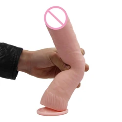 Soft Silicone Huge Dildo Realistic Big Penis with Suction Cup Dick Cock Female Sexy Products Sex Toys for for Woman Adults Shop