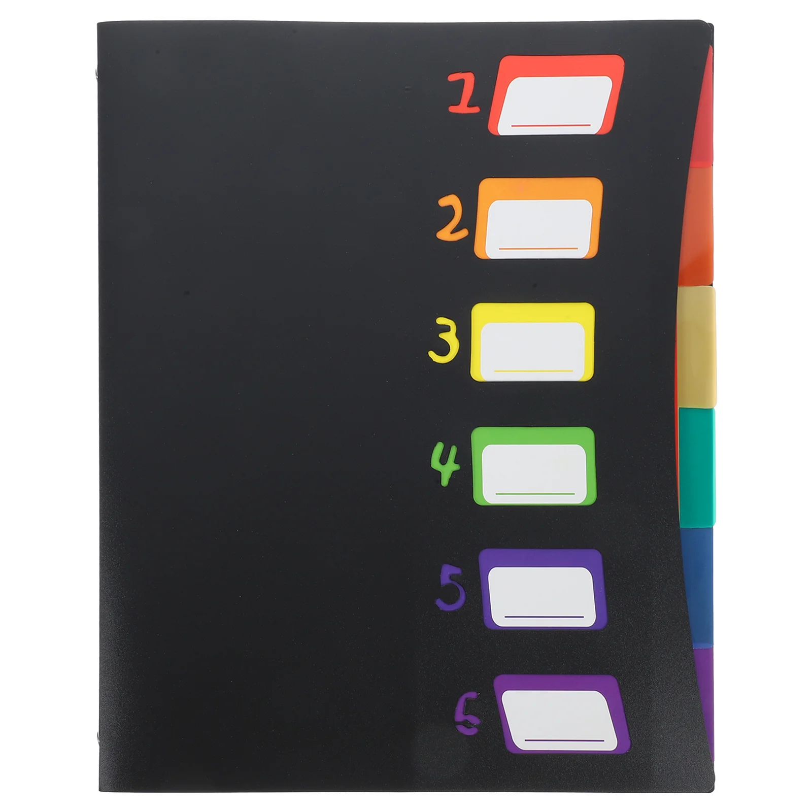 

1pc Plastic File Folder Heavy Duty Pocket Document Organizer For Office Business School Papers Folder Supplies Storage