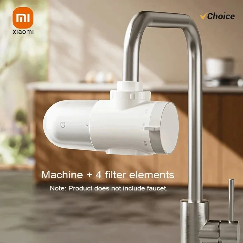 Newest XIAOMI Mijia Faucet Water Purifier 2 Household Kitchen Tap Visible Water Filter Activated Carbon Percolator System