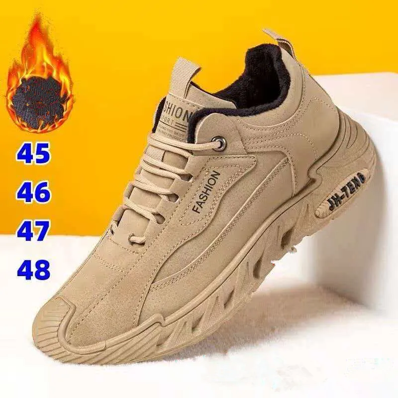 

Осенняя винтажная мужская повседневная обувь на шнуровке, универсальная удобная спортивная обувь, износостойкие прогулочные туфли, мужские повседневные кроссовки