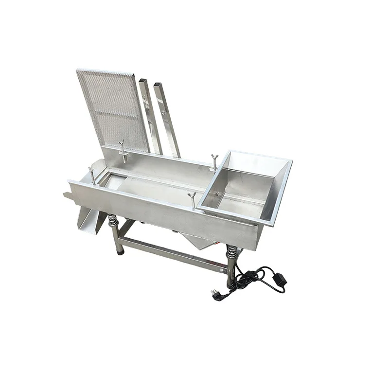 Linear Sieve Stainless Steel Sampling Sieve Machine Flour Electric Sieve Plastic Powder Vibration Screening Machine Equipment
