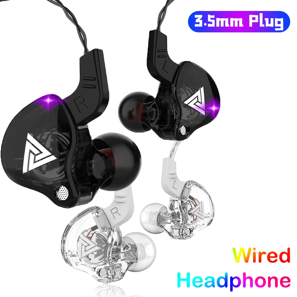 

Sports Music Wired Headphone 3.5mm Plug Smartphone Accessories For Mobile Phone/Tablets/Computers In Ear Mic Stereo Race Headset