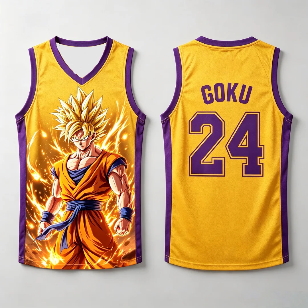 Sleeveless Undershirt - Maillot de basket Dragon Ball Goku
