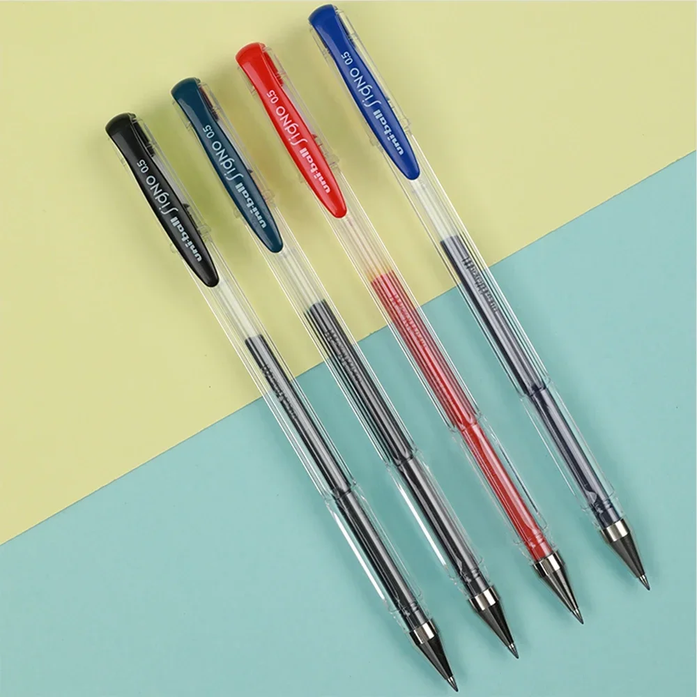 Japan UNI Gel Pen Set UM-100 Fast Drying Smooth Signature Pen 0.5mm Office Accessories School Supplies Kawaii Stationery